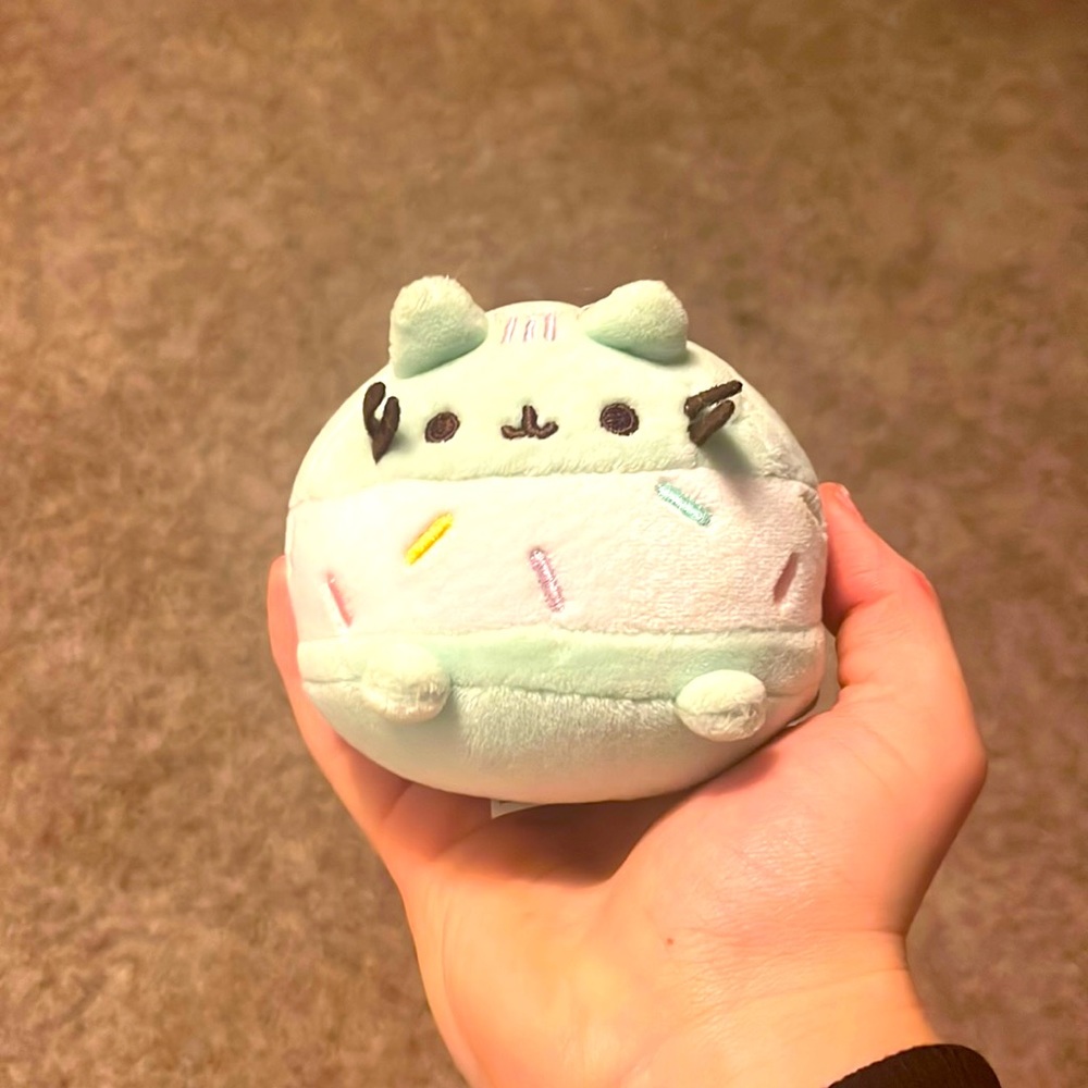 Ice Cream Sandwich Pusheen Sweet Desert Squishy Plush Stuffed Animal Cat